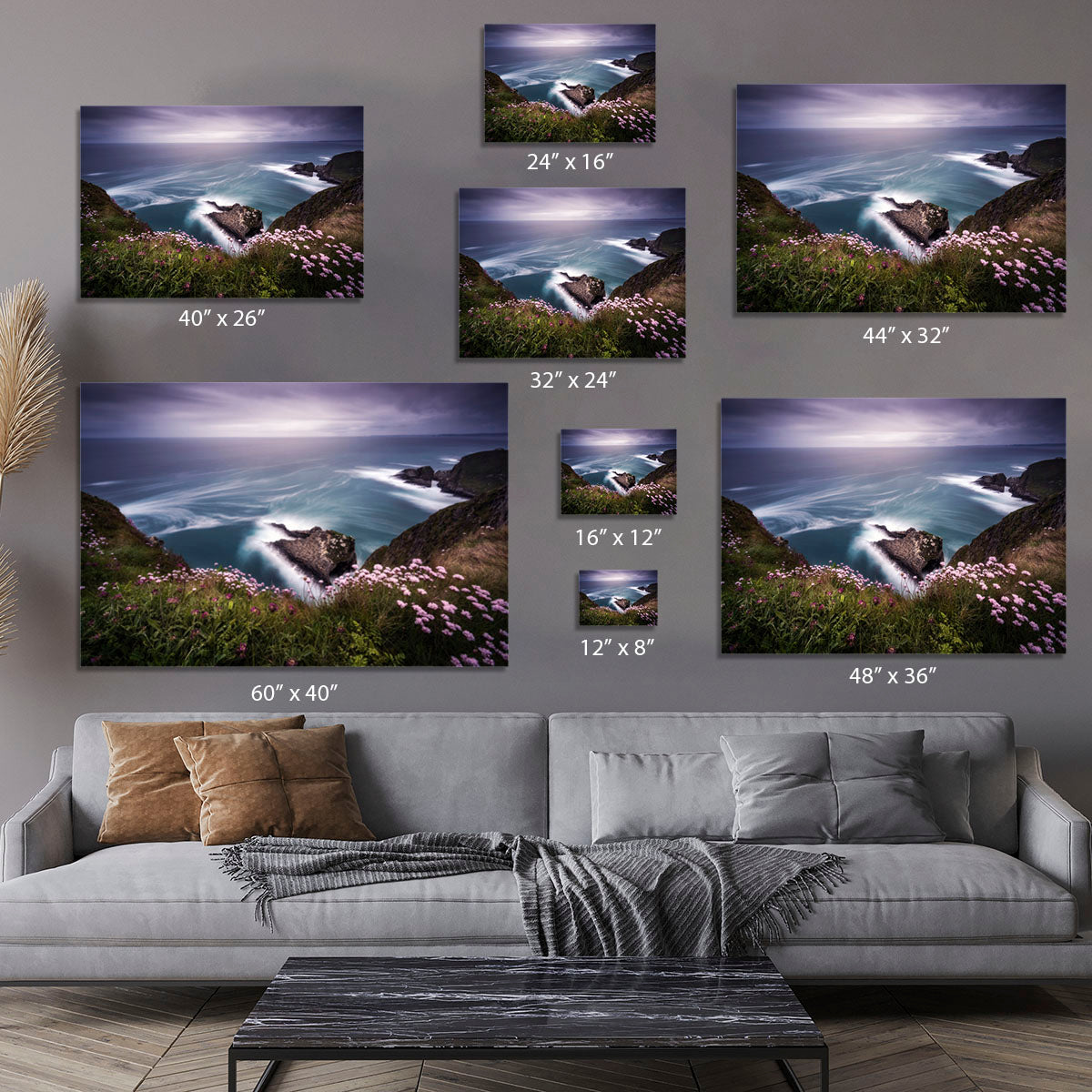 On The Edge Of The Cliff Canvas Print or Poster - Canvas Art Rocks - 7