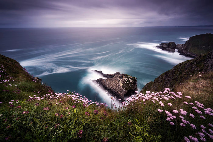 On The Edge Of The Cliff Wall Mural Wallpaper