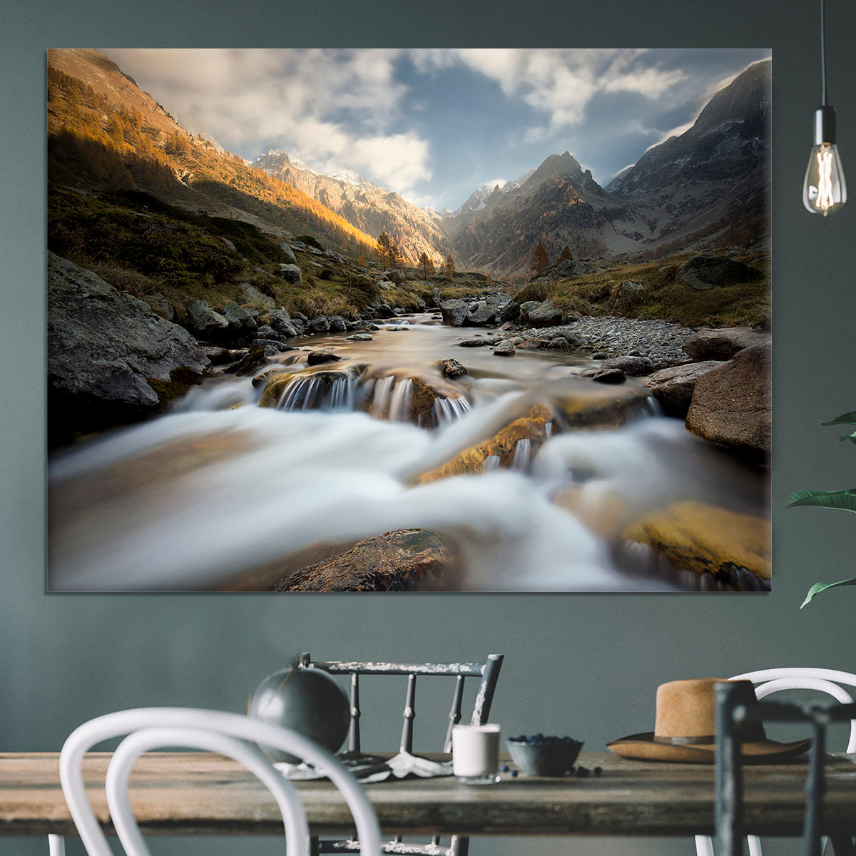 Autumn In The Alps Canvas Print or Poster - Canvas Art Rocks - 3