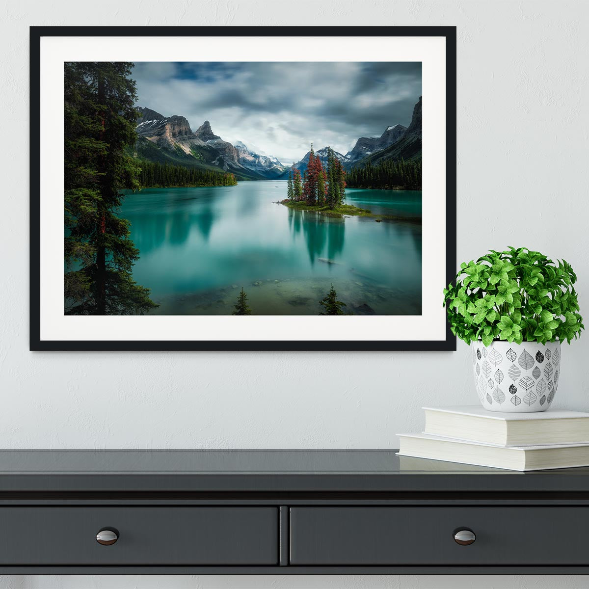 Spirit Island Framed Print - Canvas Art Rocks - 1