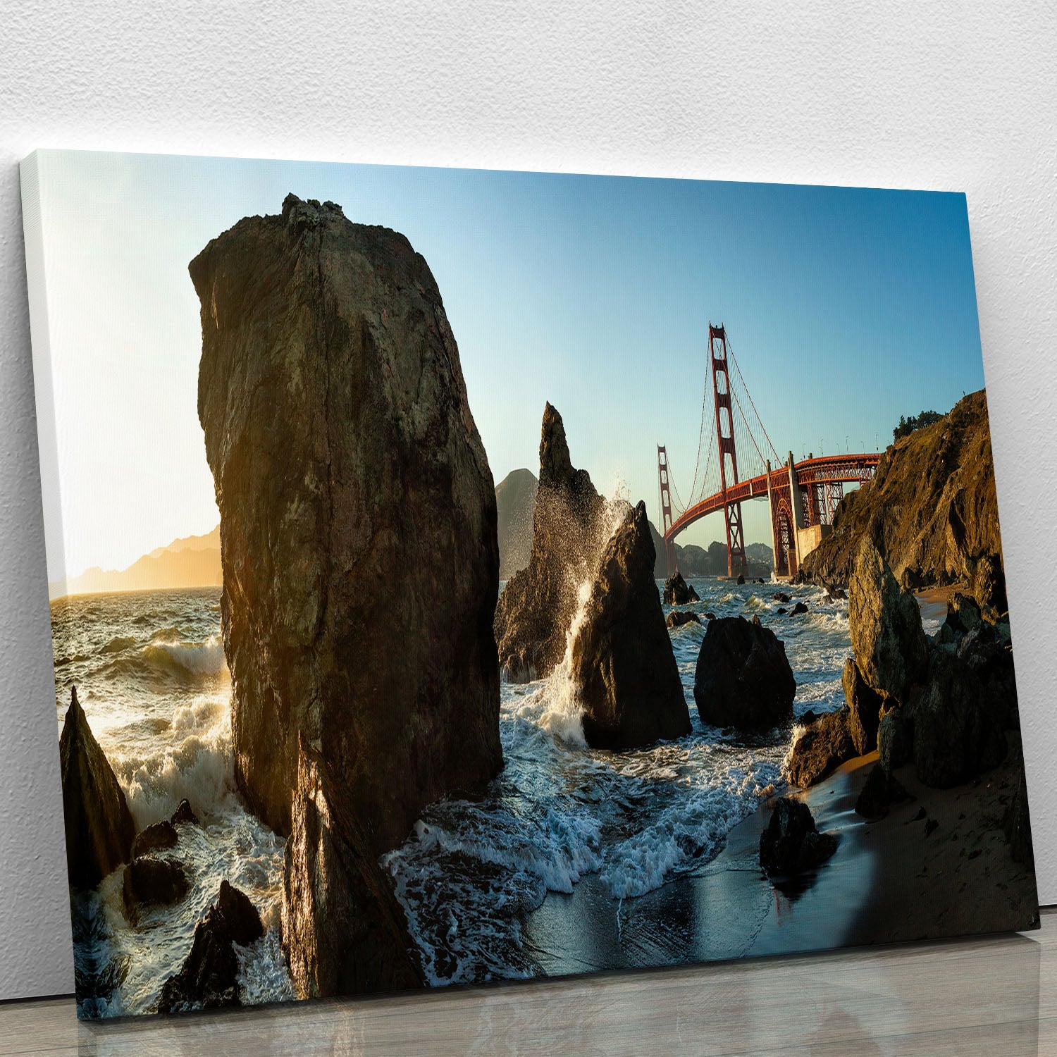 The Golden Gate Bridge Canvas Print or Poster - Canvas Art Rocks - 1