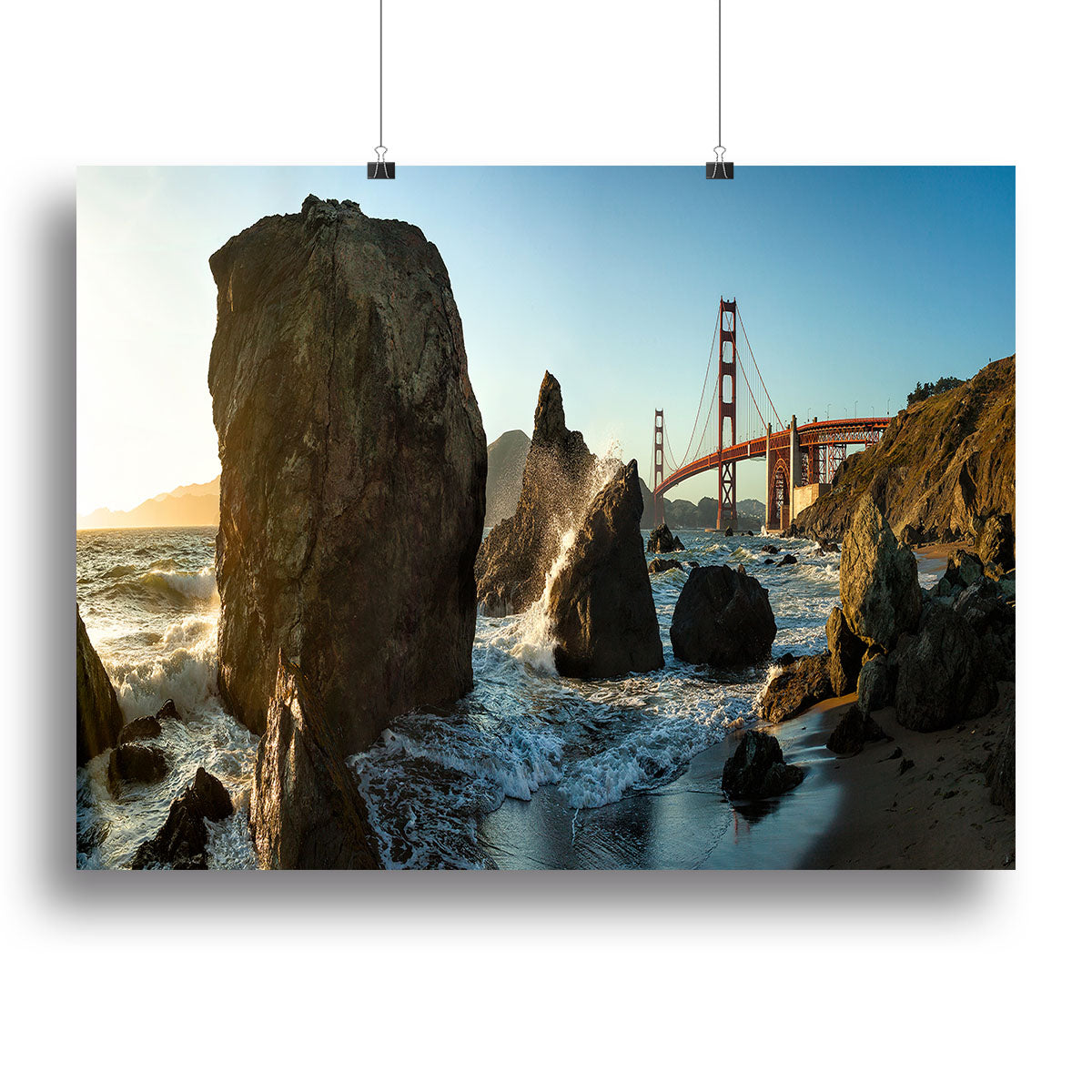 The Golden Gate Bridge Canvas Print or Poster - Canvas Art Rocks - 2