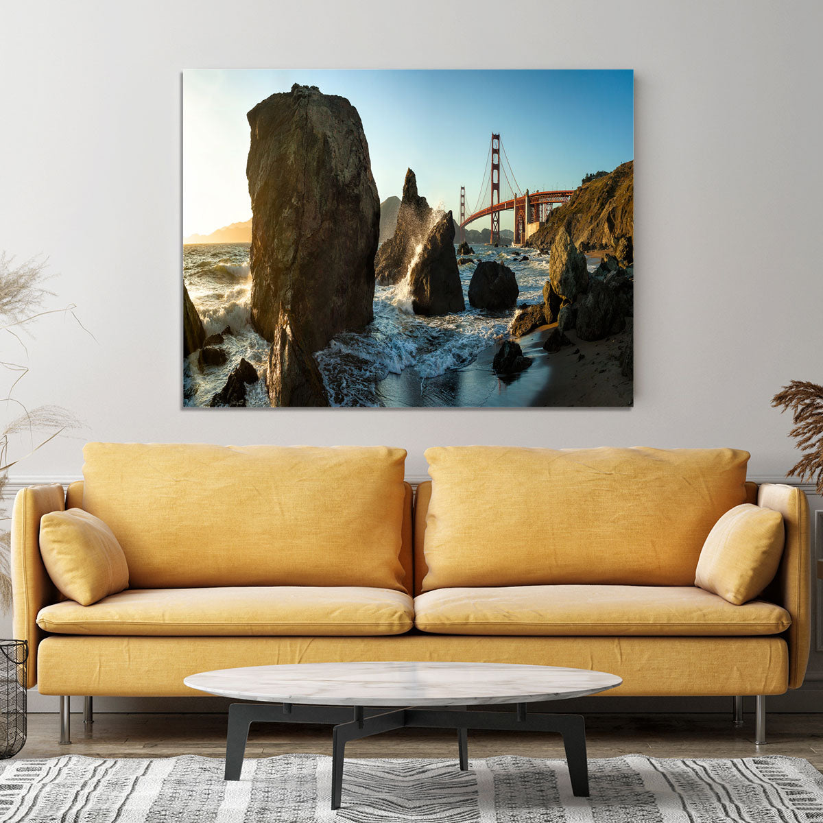 The Golden Gate Bridge Canvas Print or Poster - Canvas Art Rocks - 4