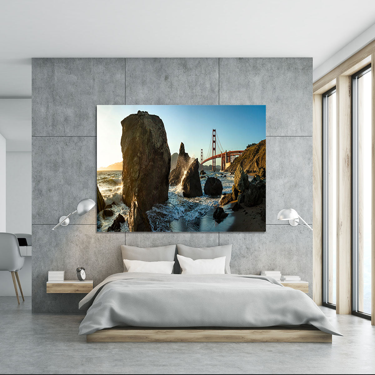 The Golden Gate Bridge Canvas Print or Poster - Canvas Art Rocks - 5