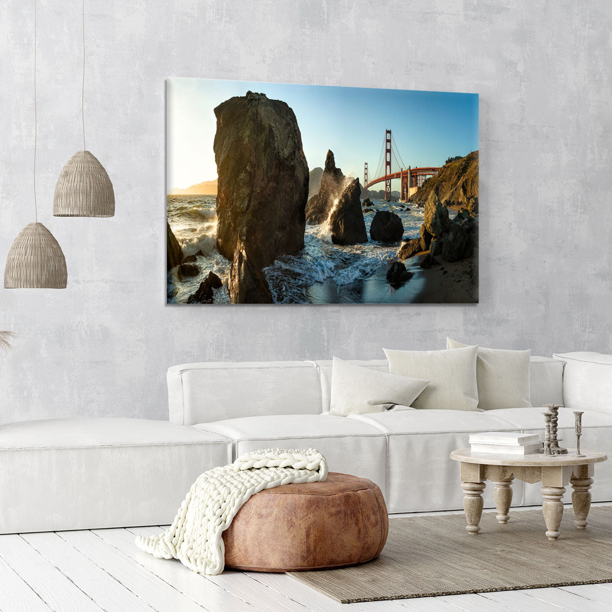 The Golden Gate Bridge Canvas Print or Poster - Canvas Art Rocks - 6