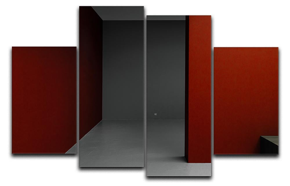 Empty Spaces 4 Split Panel Canvas - Canvas Art Rocks - 1