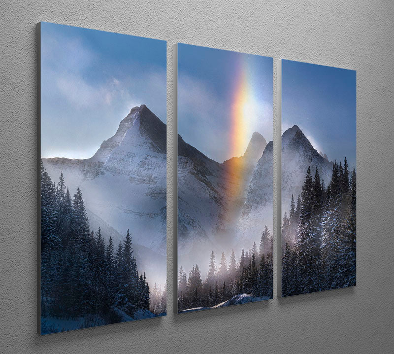 Nature's Dreamscape 3 Split Panel Canvas Print - Canvas Art Rocks - 2