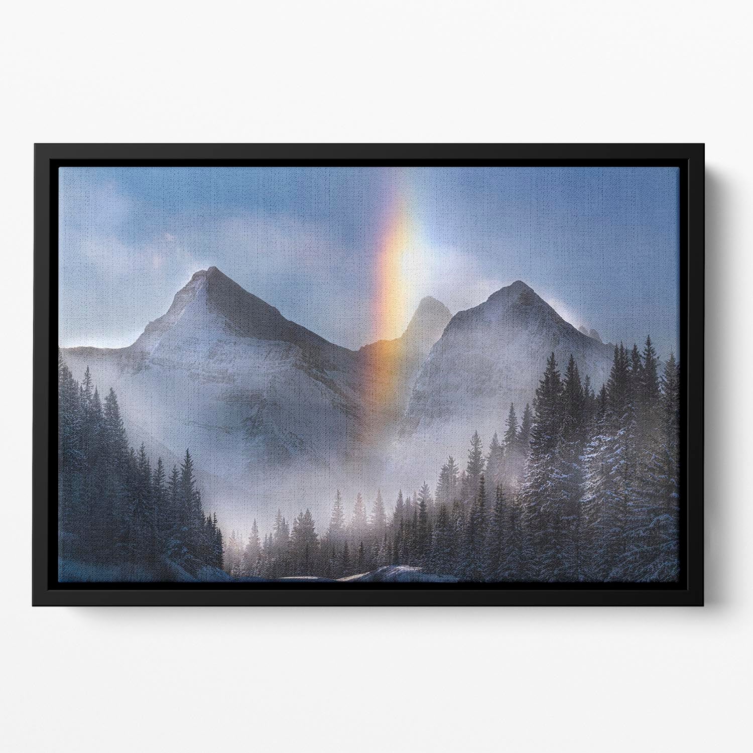 Nature's Dreamscape Floating Framed Canvas - Canvas Art Rocks - 2