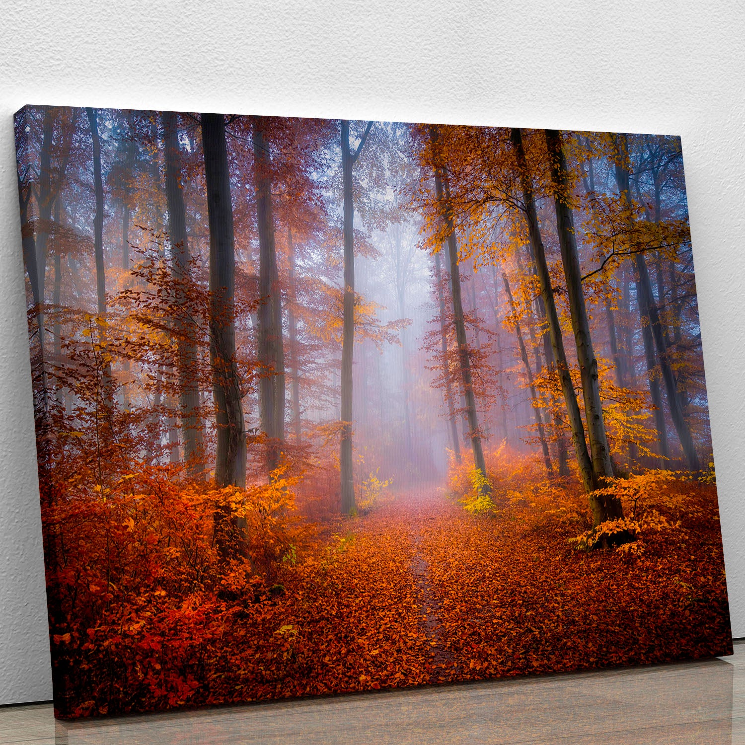 October Trail Canvas Print or Poster - Canvas Art Rocks - 1