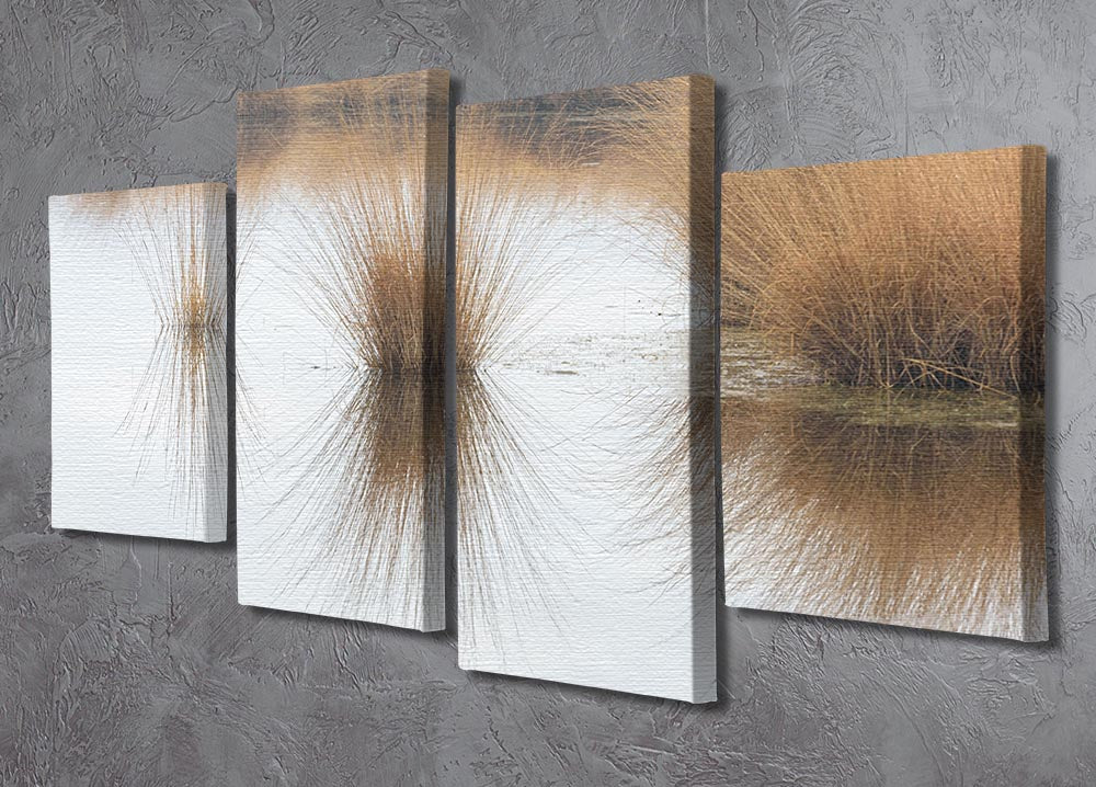 Piping Straw 4 Split Panel Canvas - Canvas Art Rocks - 2