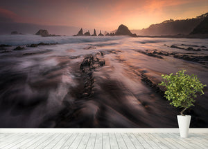 Gueirua Wall Mural Wallpaper - Canvas Art Rocks - 4