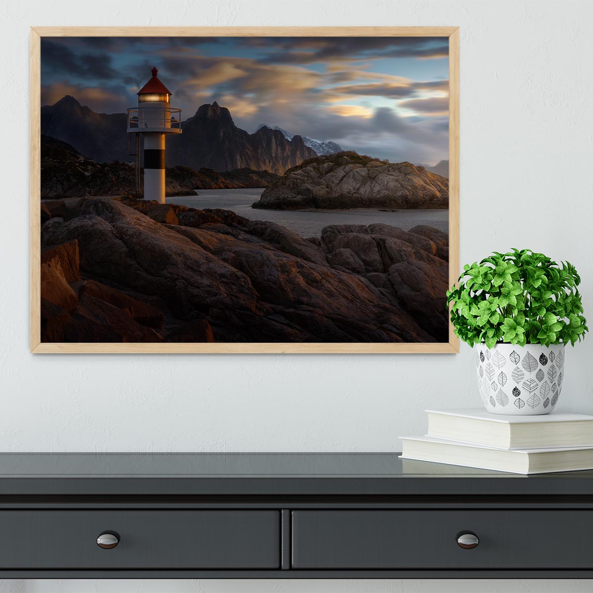 Lofoten Reflections Framed Print - Canvas Art Rocks - 4