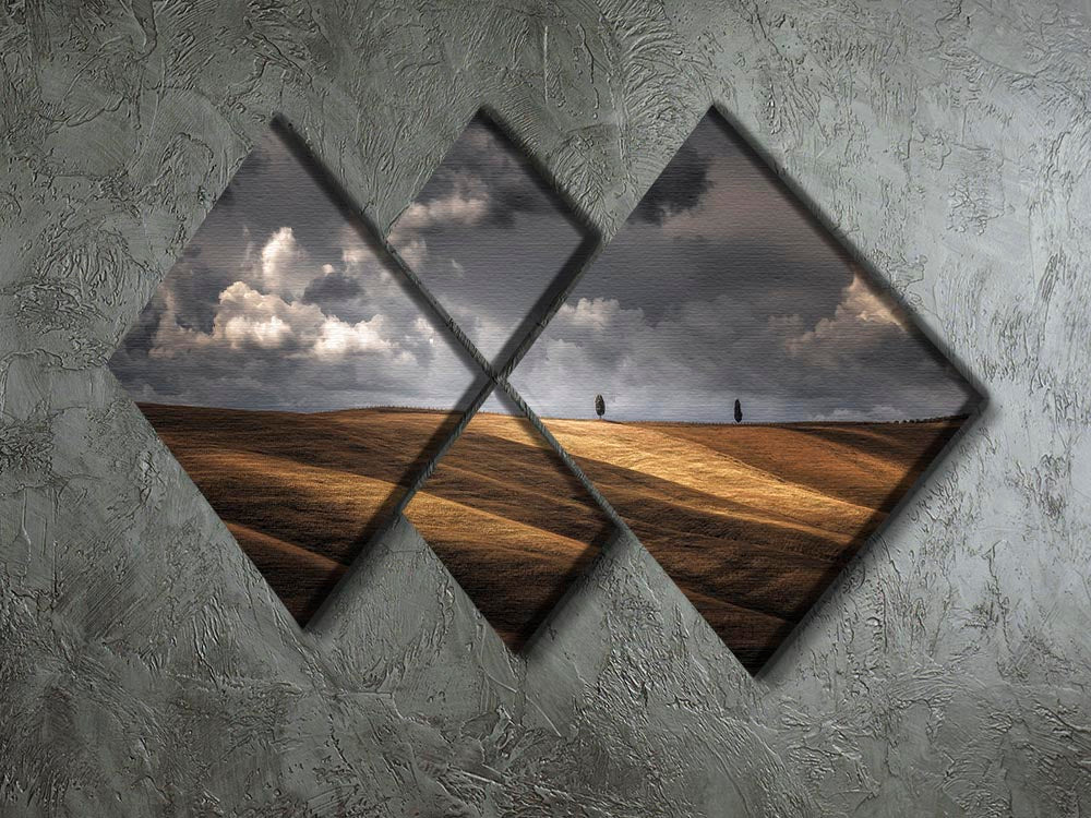 As The Sun Kisses The Sky 4 Square Multi Panel Canvas - Canvas Art Rocks - 2