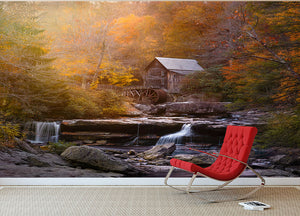 The Mill Wall Mural Wallpaper - Canvas Art Rocks - 2