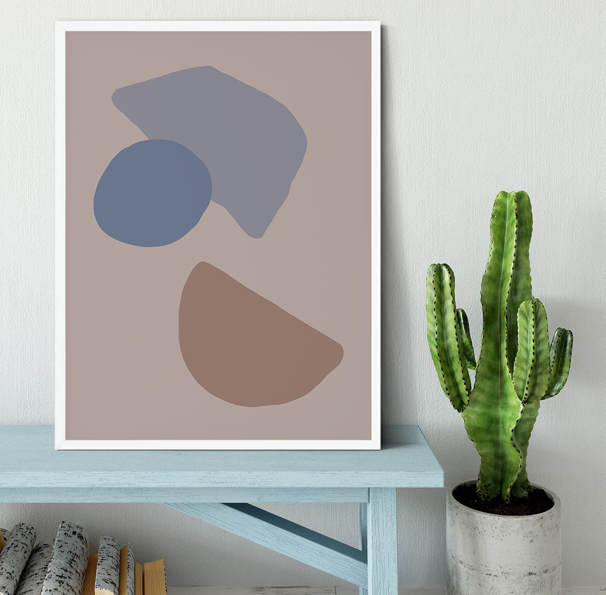 Organic Shapes 03 Framed Print - Canvas Art Rocks -6