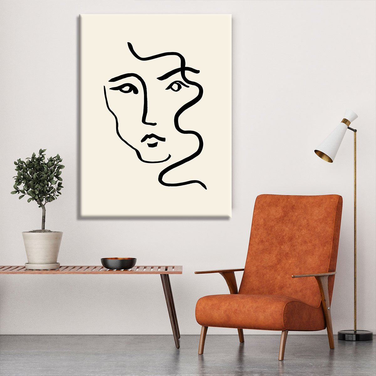 Portrait 01 Canvas Print or Poster - Canvas Art Rocks - 6