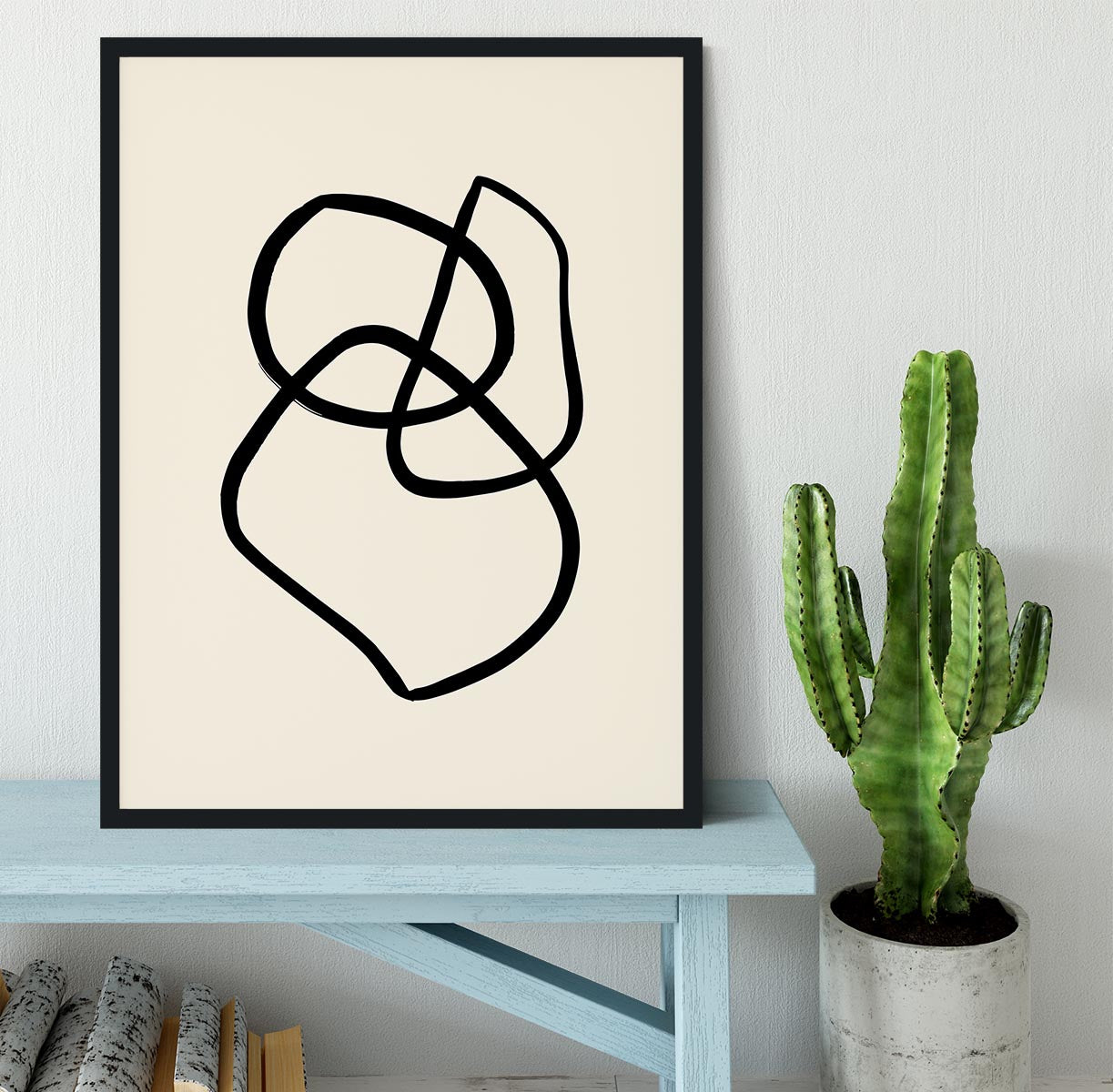 Shape 01 Framed Print - Canvas Art Rocks - 2