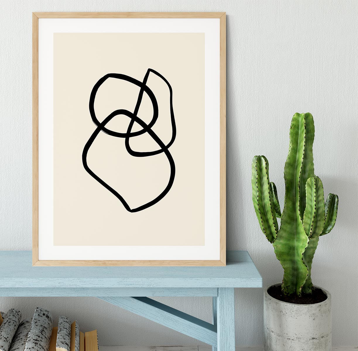 Shape 01 Framed Print - Canvas Art Rocks - 3