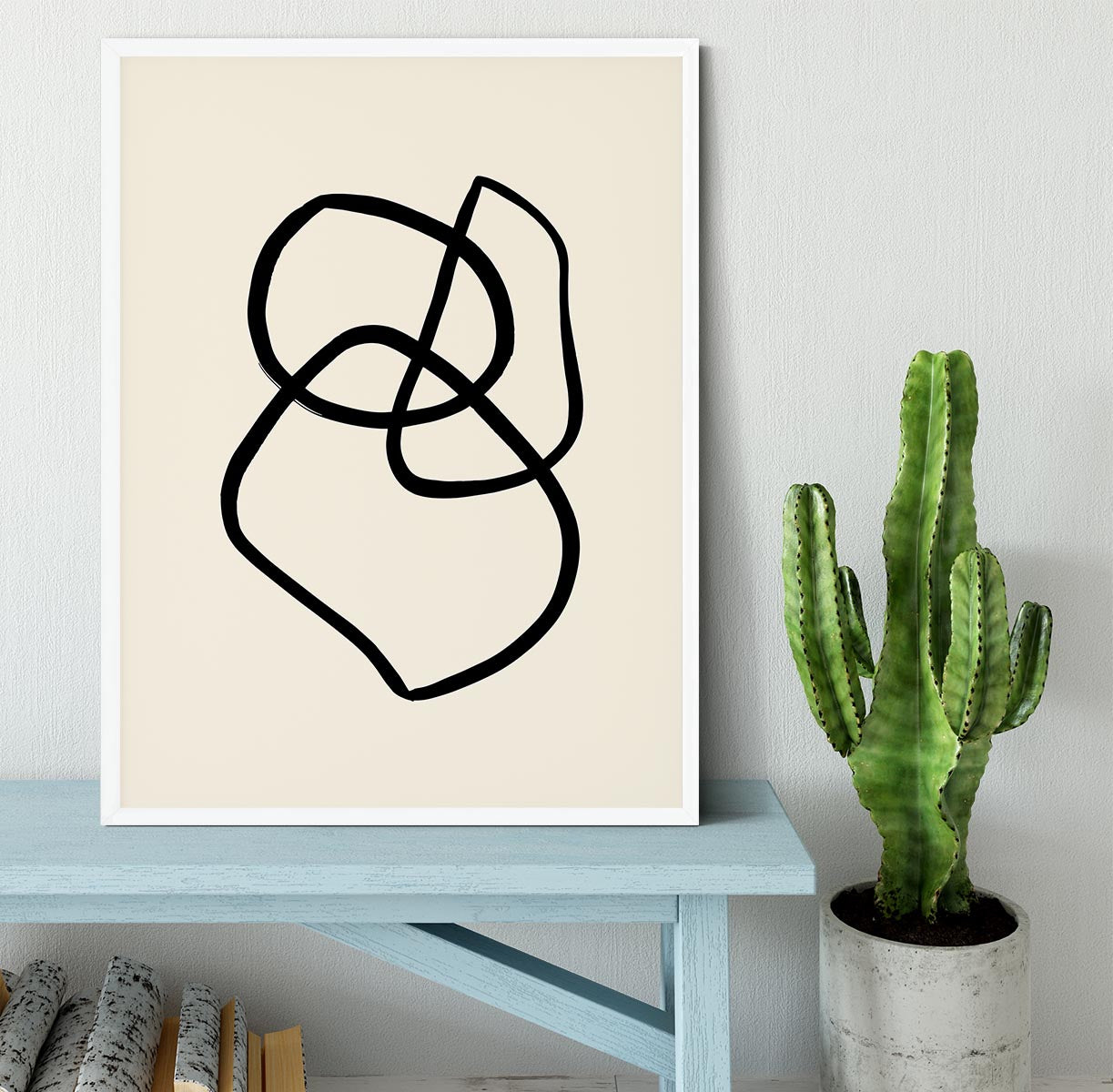 Shape 01 Framed Print - Canvas Art Rocks -6