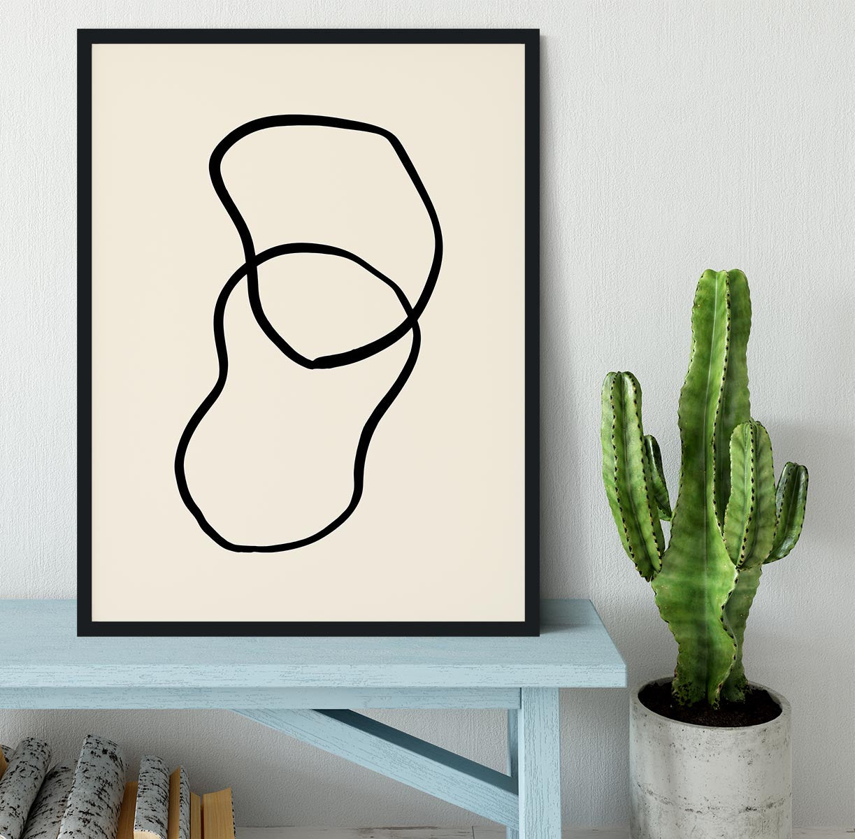 Shape 02 Framed Print - Canvas Art Rocks - 2