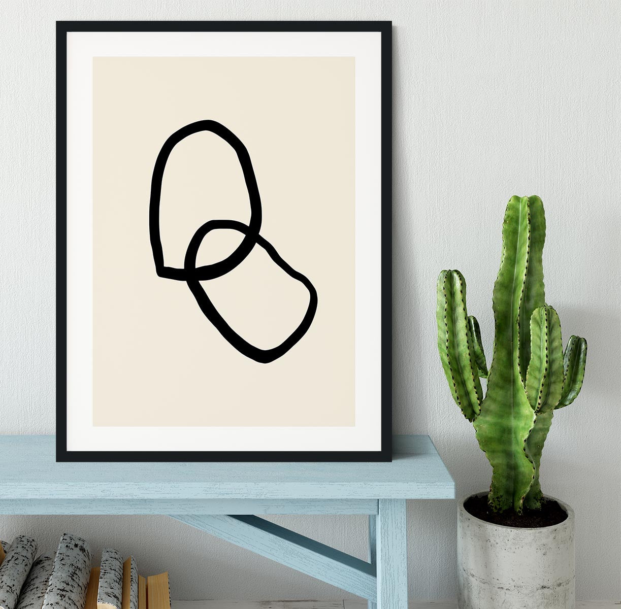 Shape 03 Framed Print - Canvas Art Rocks - 1