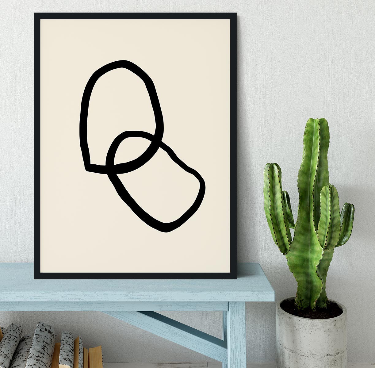 Shape 03 Framed Print - Canvas Art Rocks - 2