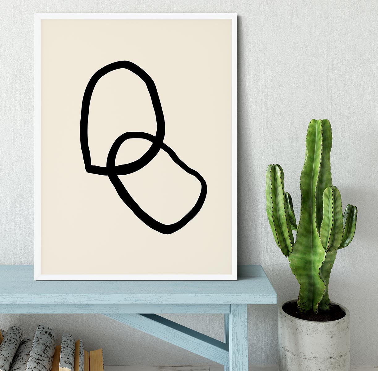 Shape 03 Framed Print - Canvas Art Rocks -6