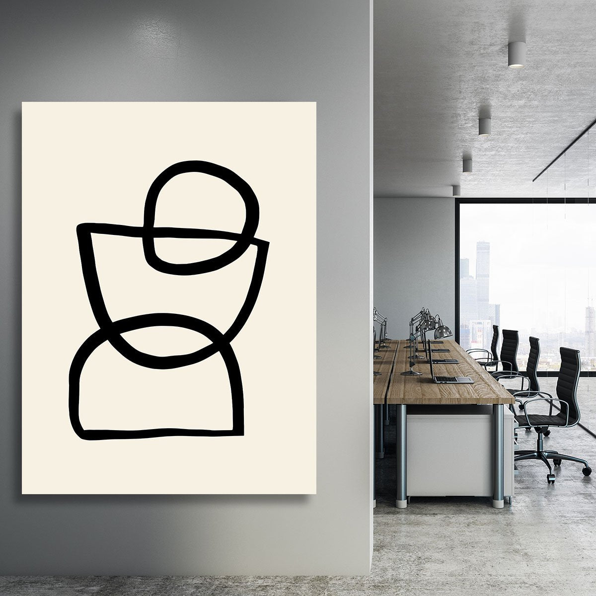 Shape 04 Canvas Print or Poster - Canvas Art Rocks - 3