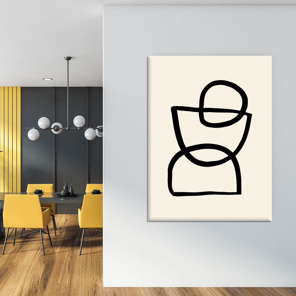 Shape 04 Canvas Print or Poster - Canvas Art Rocks - 4