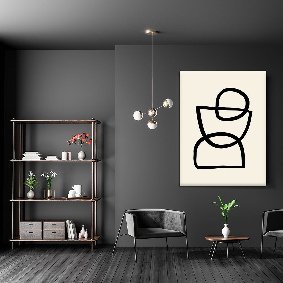 Shape 04 Canvas Print or Poster - Canvas Art Rocks - 5