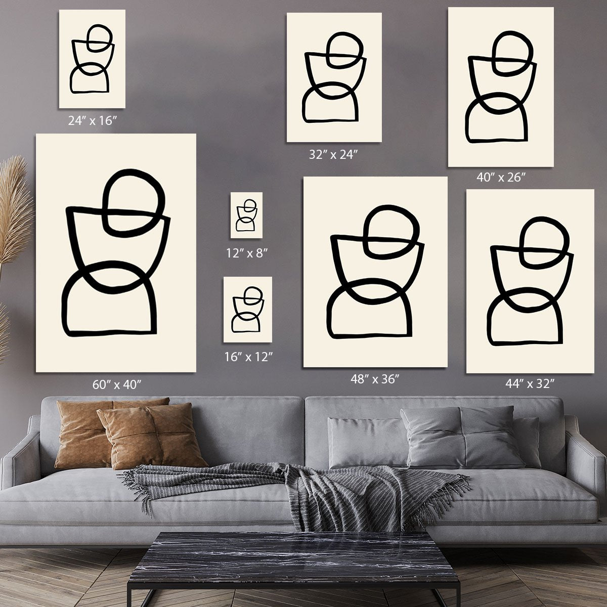Shape 04 Canvas Print or Poster - Canvas Art Rocks - 7