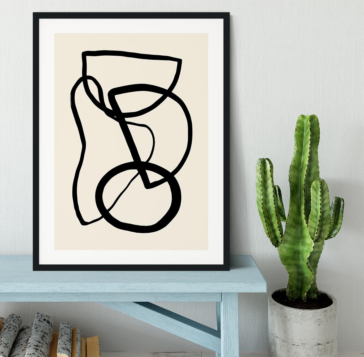 Shape 05 Framed Print - Canvas Art Rocks - 1