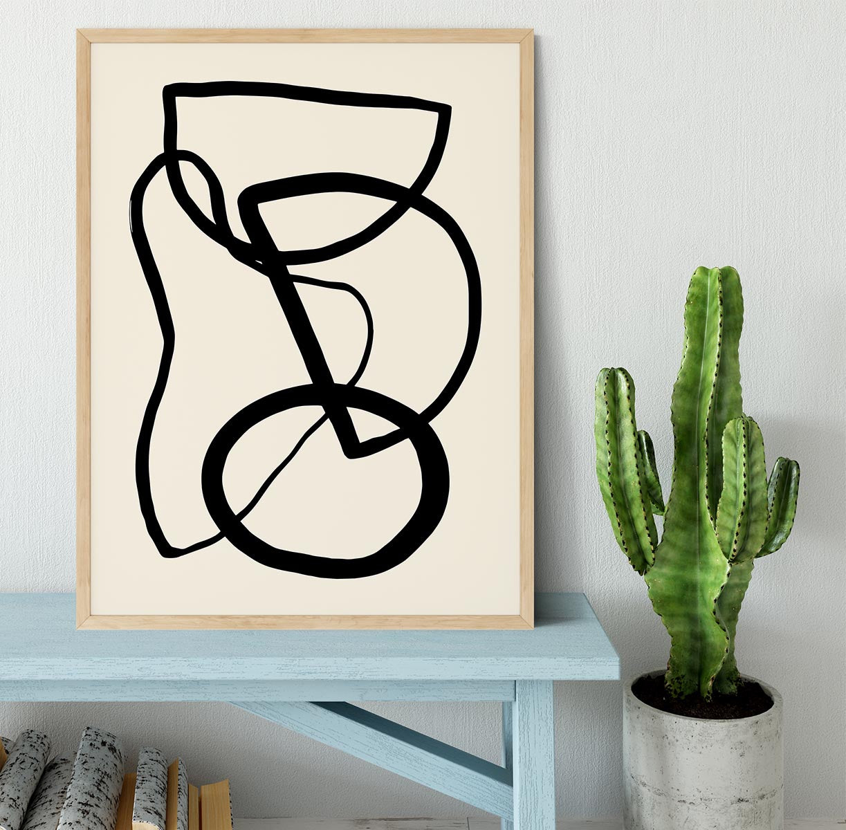 Shape 05 Framed Print - Canvas Art Rocks - 4