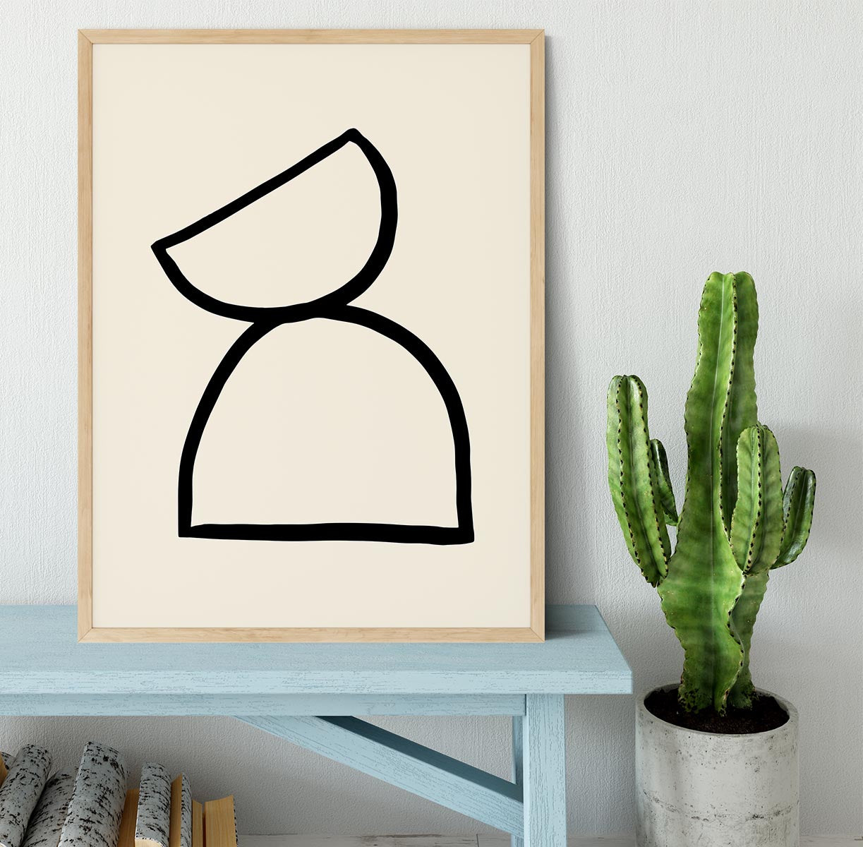 Shape 08 Framed Print - Canvas Art Rocks - 4