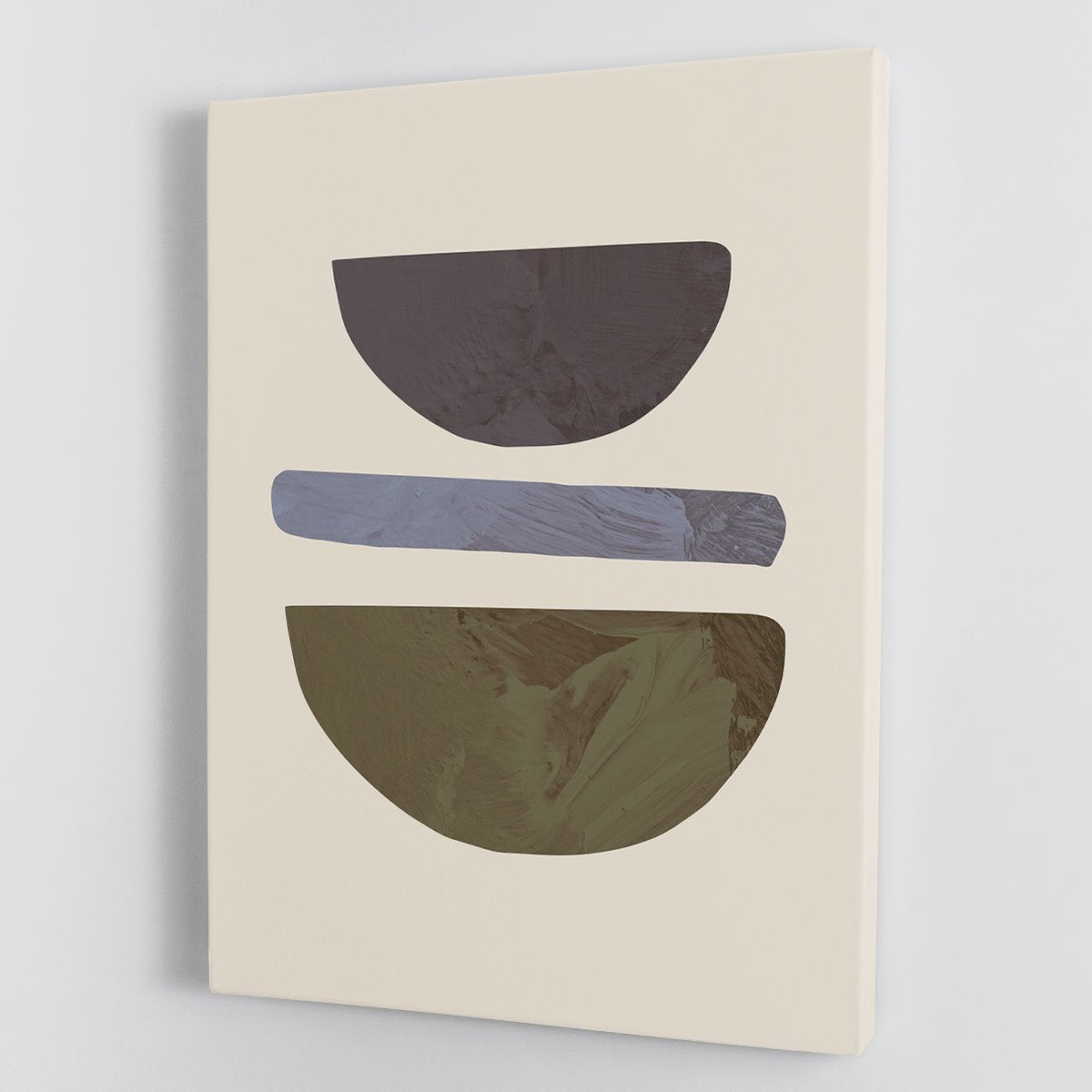 Collage 02 Beige Canvas Print or Poster - Canvas Art Rocks - 1