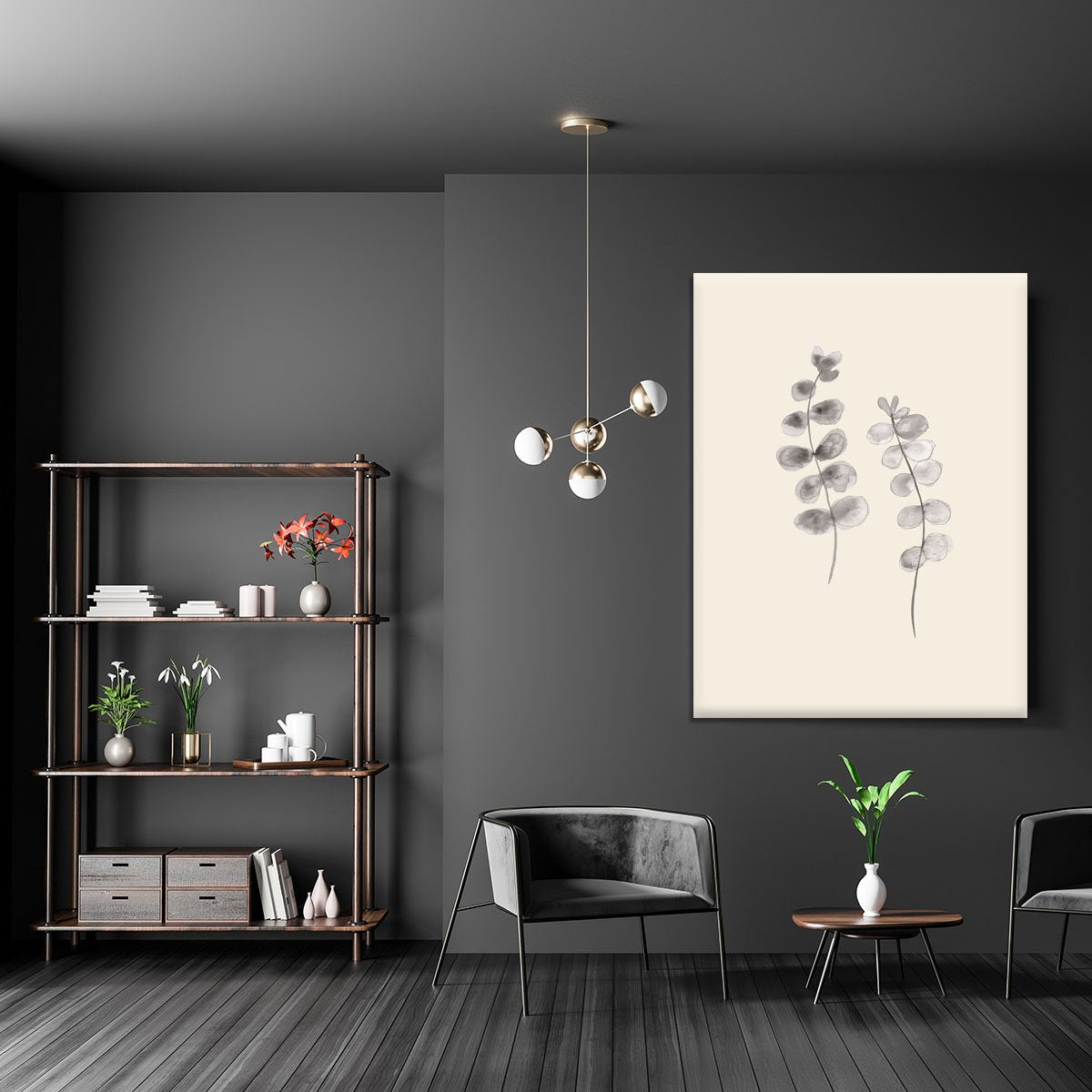 Eucalyptus Twigs Canvas Print or Poster - Canvas Art Rocks - 5