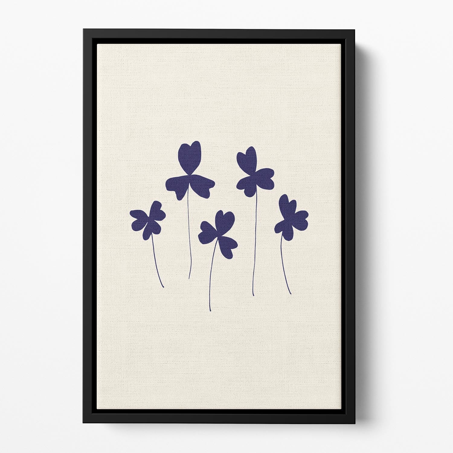 Blue Sorrel Floating Framed Canvas - Canvas Art Rocks - 2