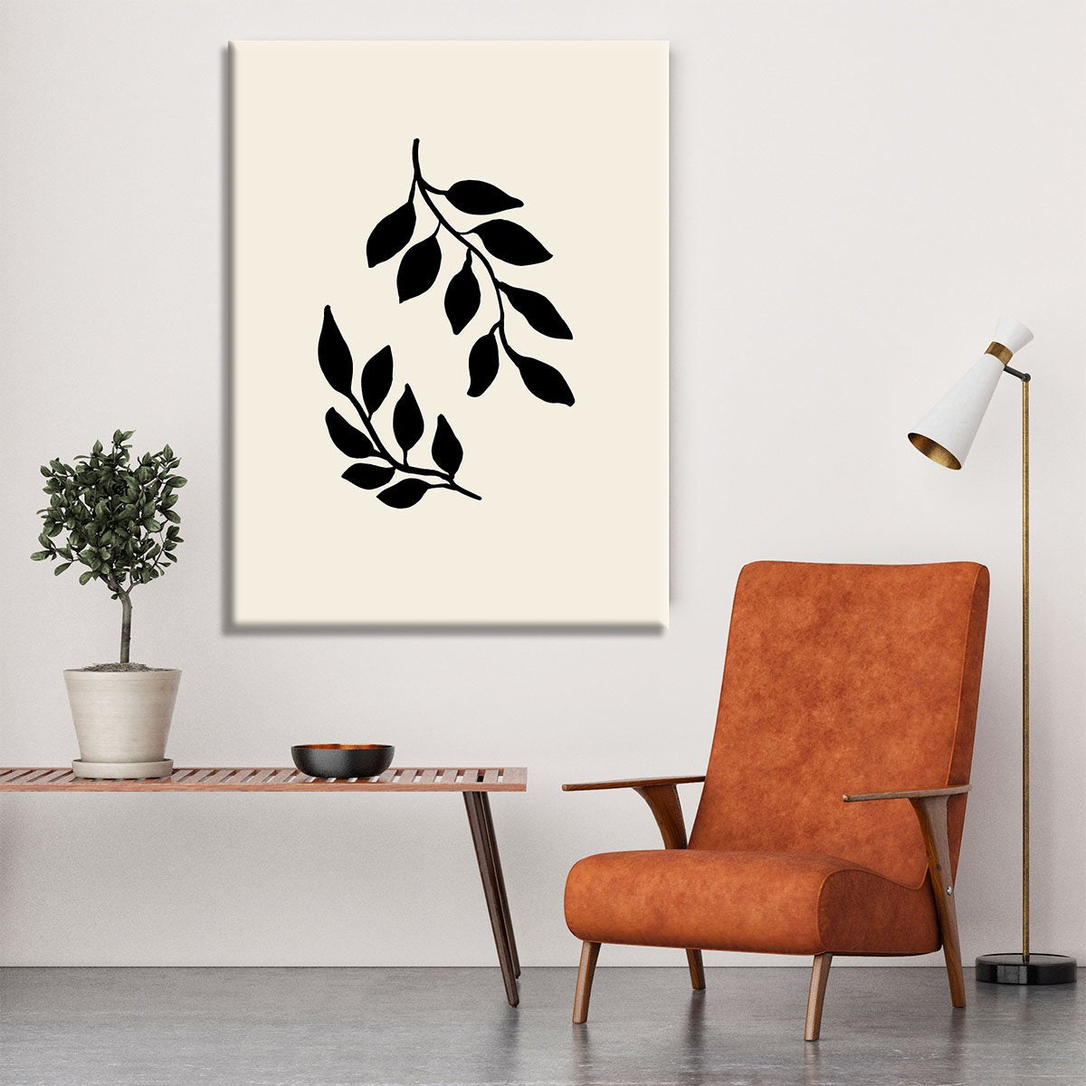 Black Twigs Canvas Print or Poster - Canvas Art Rocks - 6