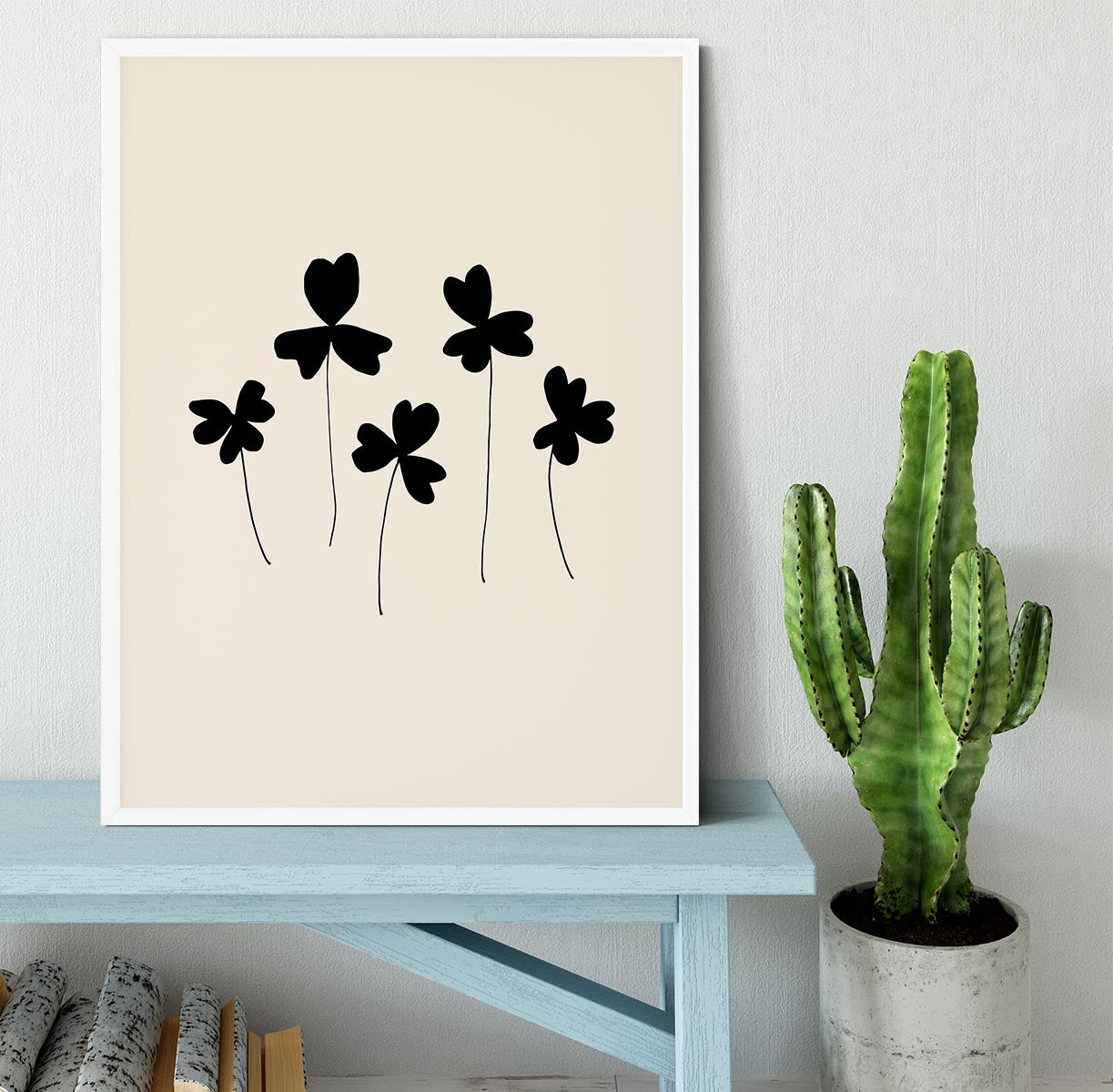 Black Sorrel Framed Print - Canvas Art Rocks -6