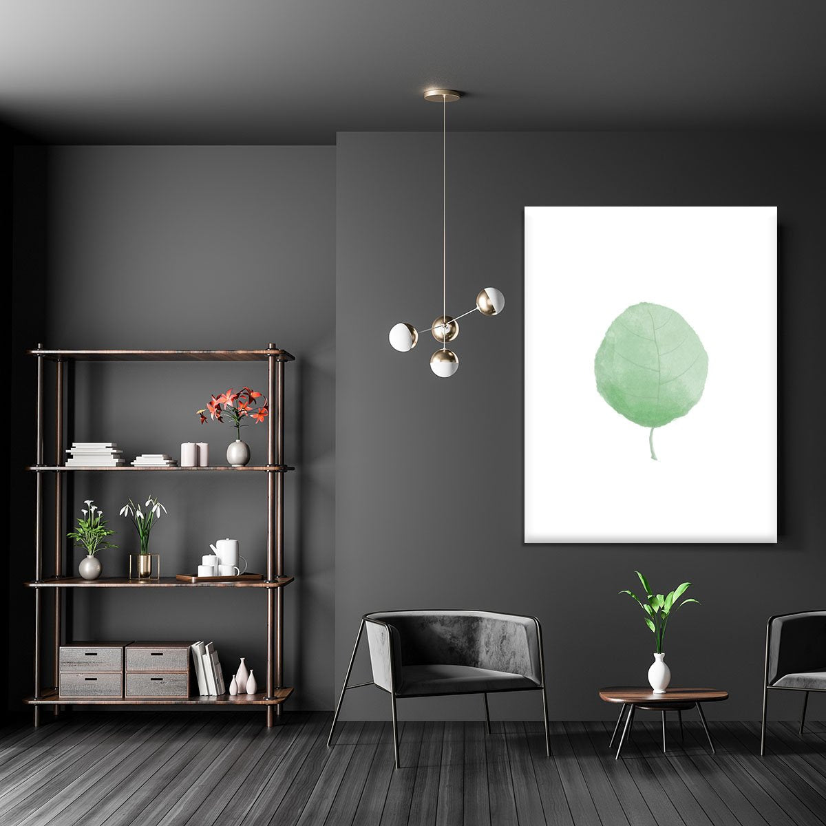 Single Leaf Canvas Print or Poster - Canvas Art Rocks - 5