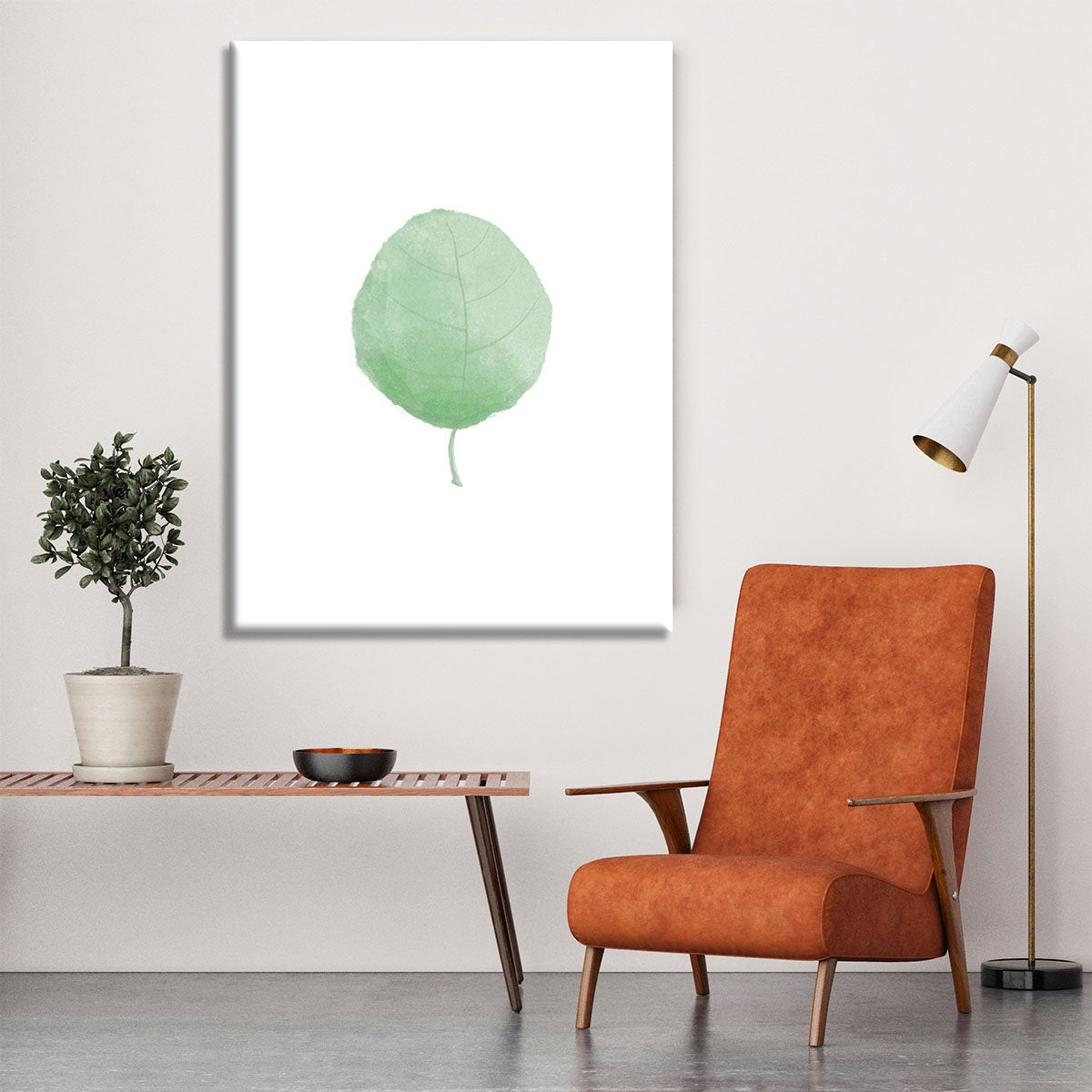 Single Leaf Canvas Print or Poster - Canvas Art Rocks - 6