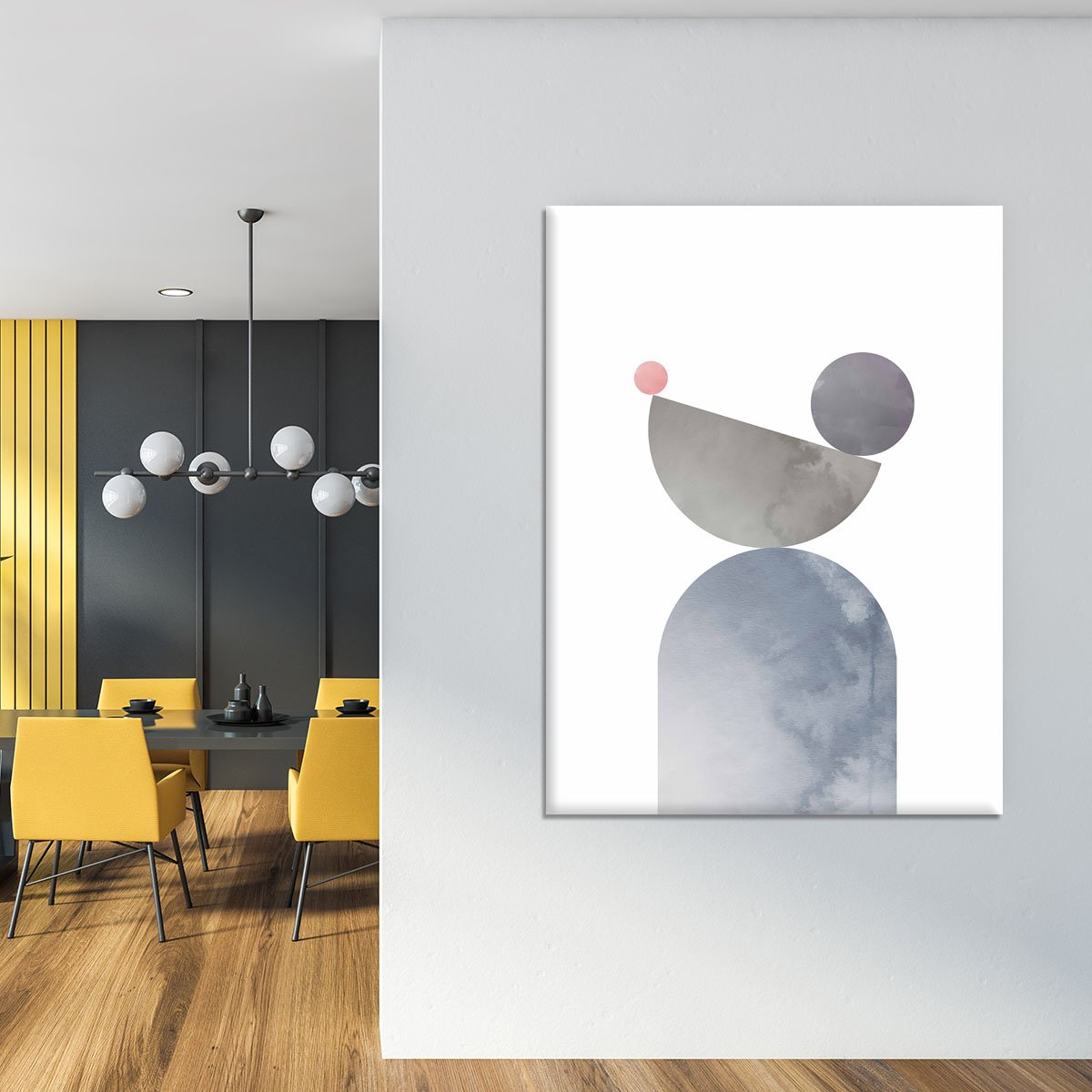 Geometrical Shapes 01 Canvas Print or Poster - Canvas Art Rocks - 4