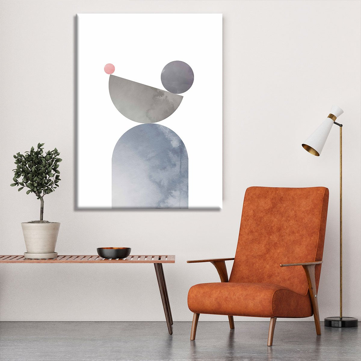Geometrical Shapes 01 Canvas Print or Poster - Canvas Art Rocks - 6