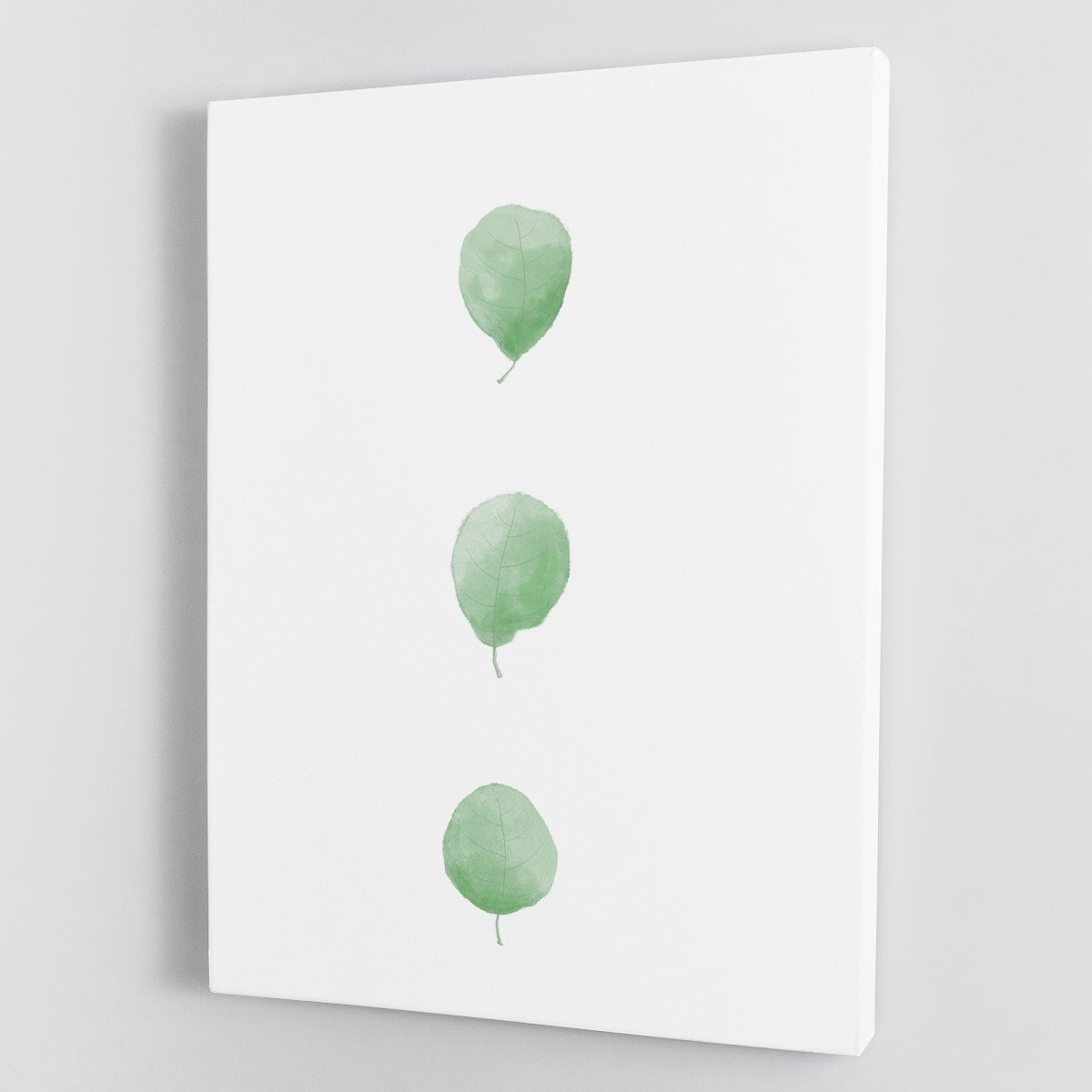 Birch Leaves in Row Canvas Print or Poster - Canvas Art Rocks - 1