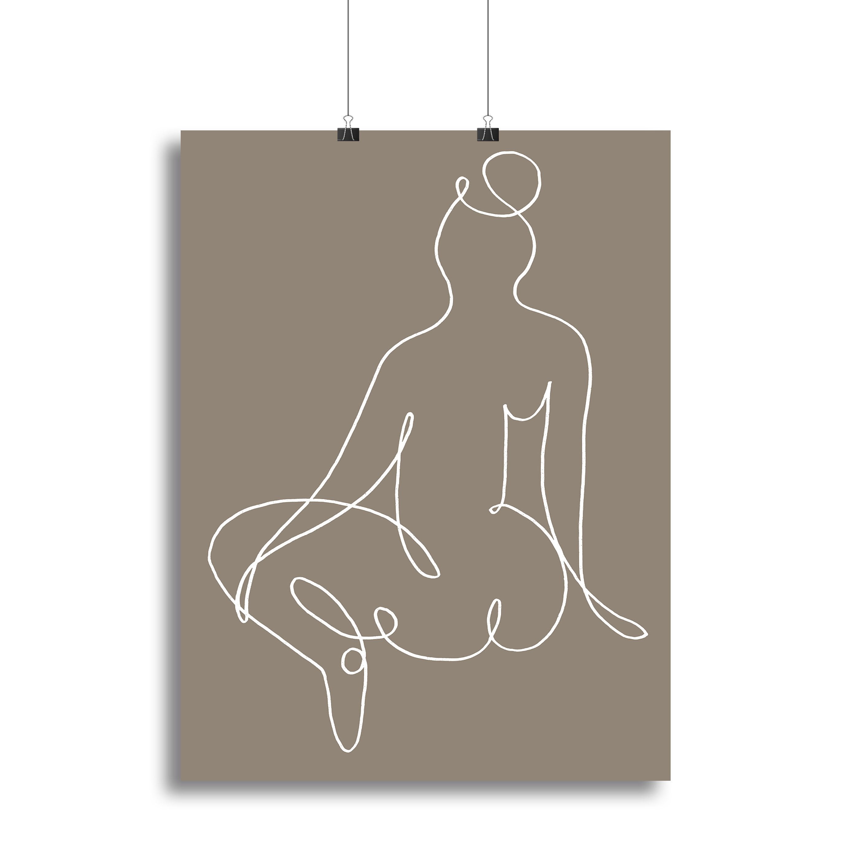Sitting Down 02 Canvas Print or Poster - Canvas Art Rocks - 2