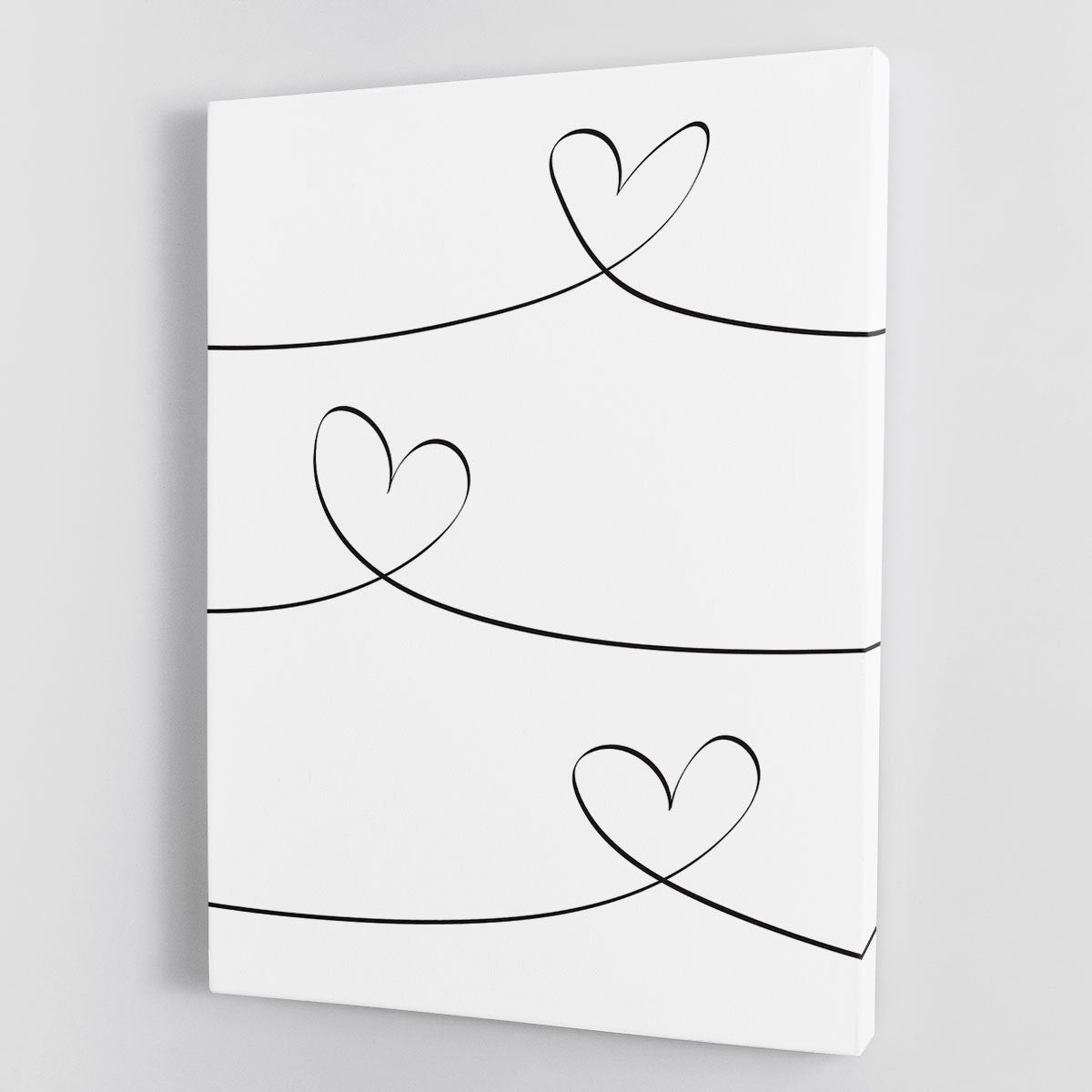 One Line 02 Canvas Print or Poster - Canvas Art Rocks - 1