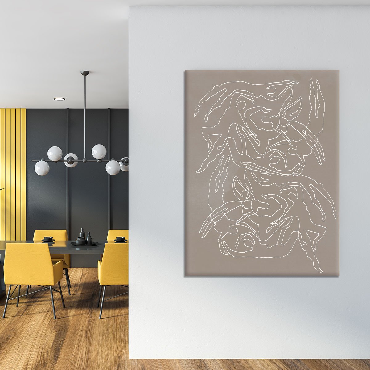 Swimmers Canvas Print or Poster - Canvas Art Rocks - 4