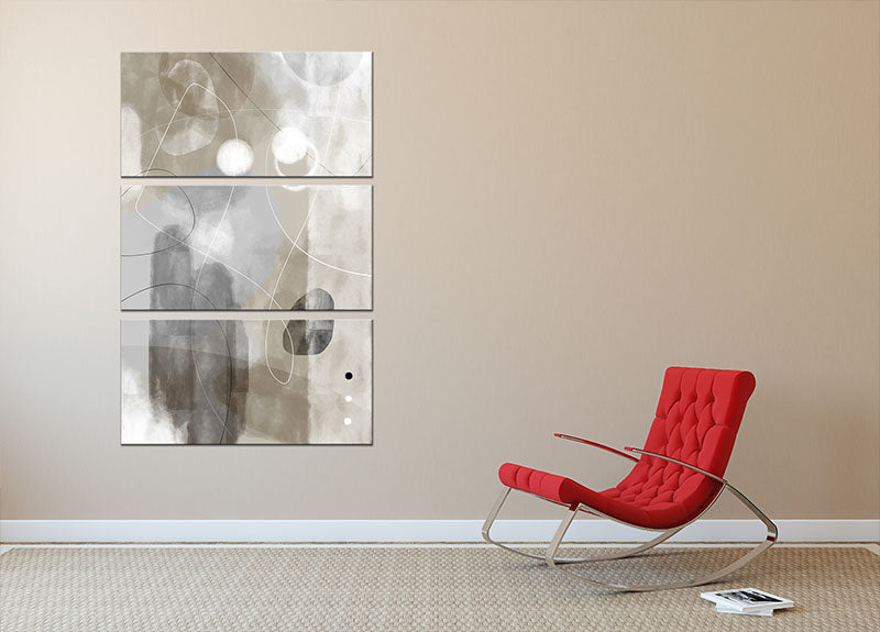 Twist 3 Split Panel Canvas Print - Canvas Art Rocks - 2