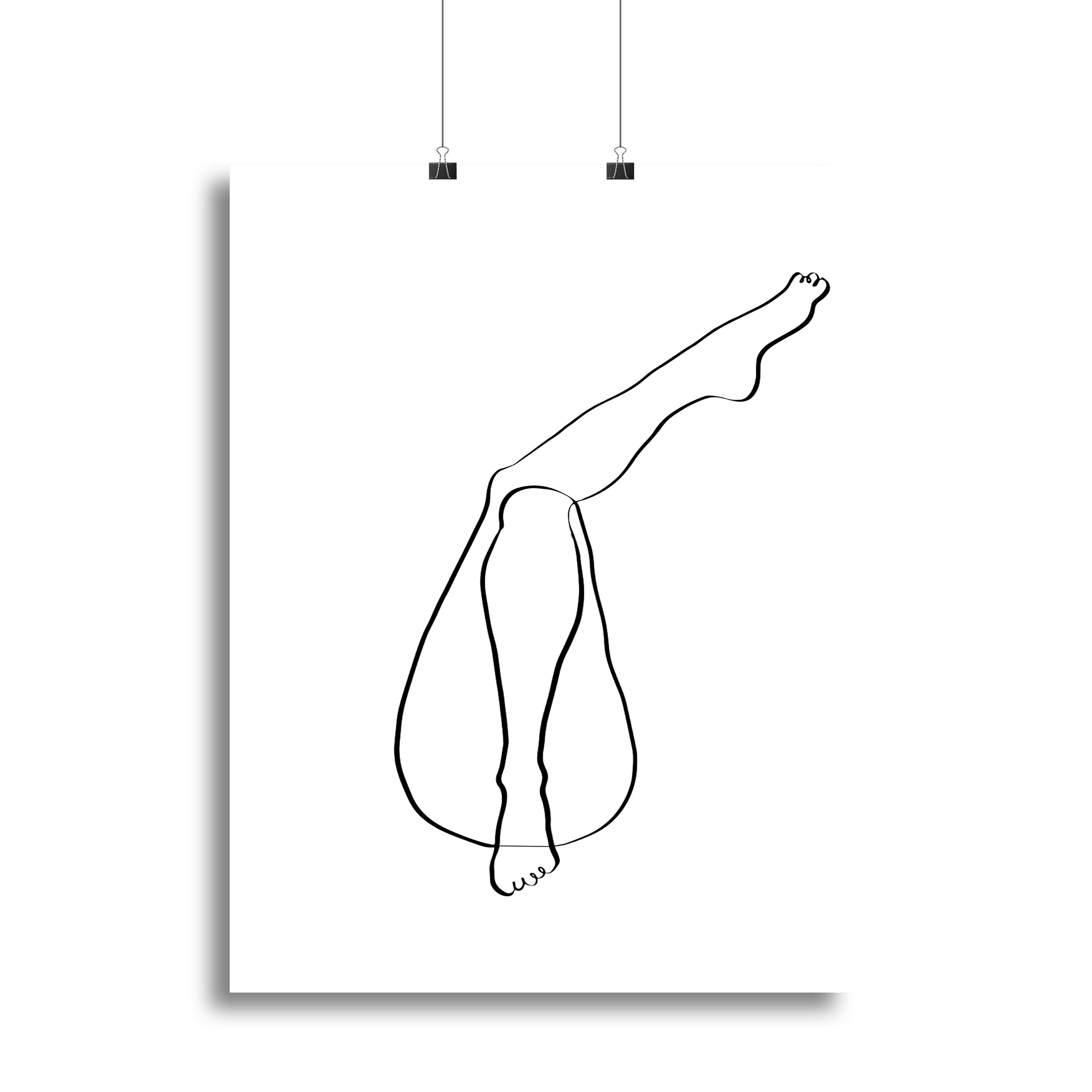Legs Canvas Print or Poster - Canvas Art Rocks - 2