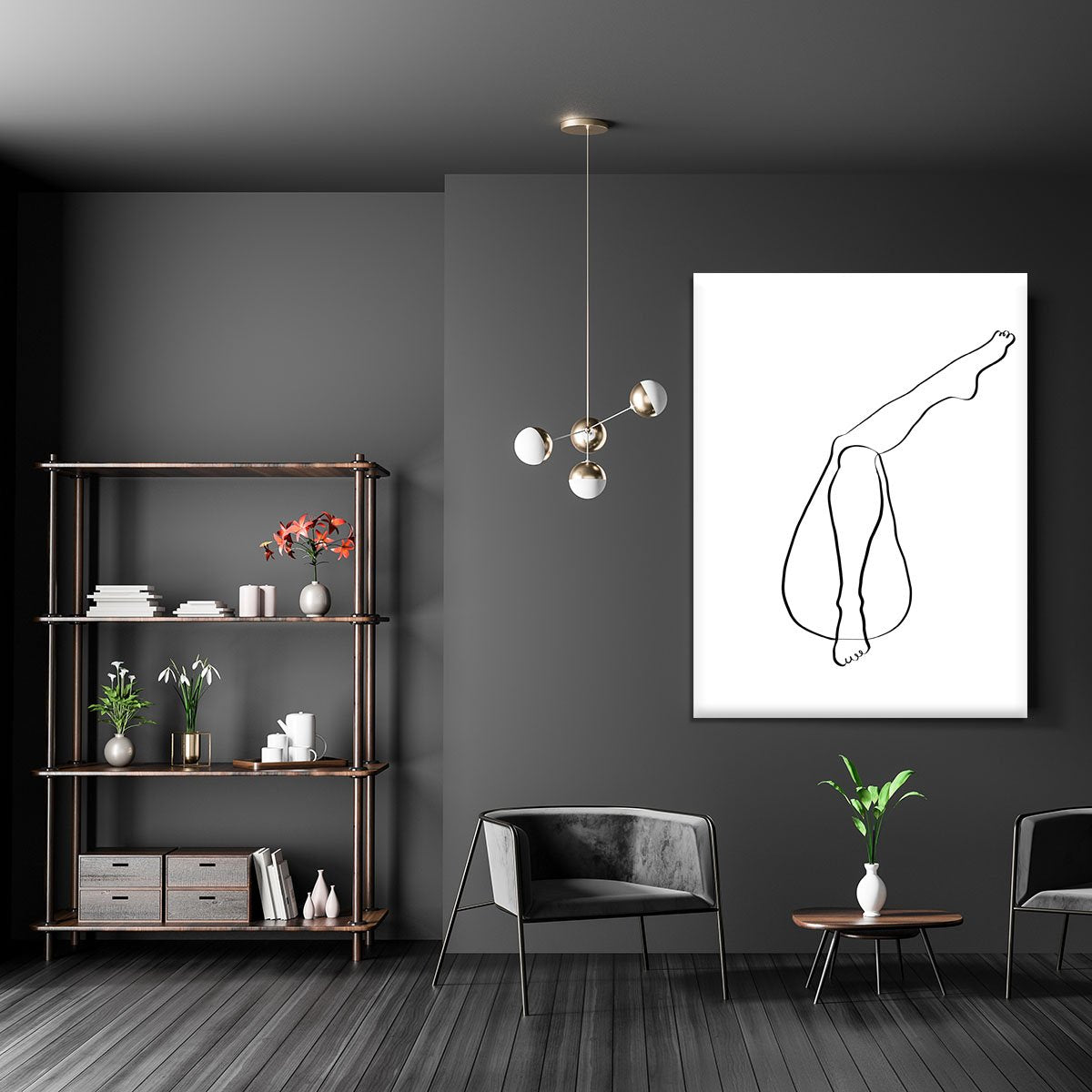 Legs Canvas Print or Poster - Canvas Art Rocks - 5